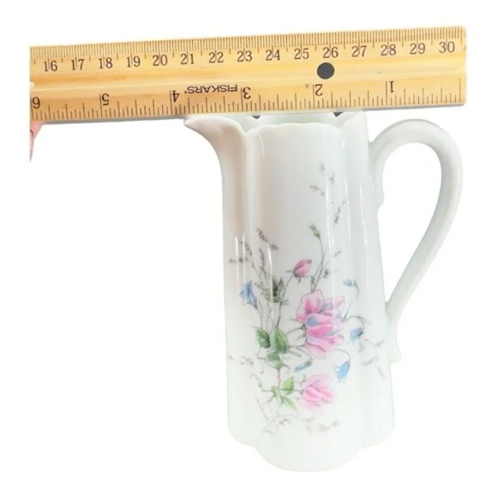 Vintage Limoges Haviland‎ Fine Porcelain Ceramic Pitcher Creamer Made In France